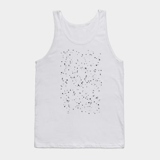 Black & White Ink Spots Tank Top